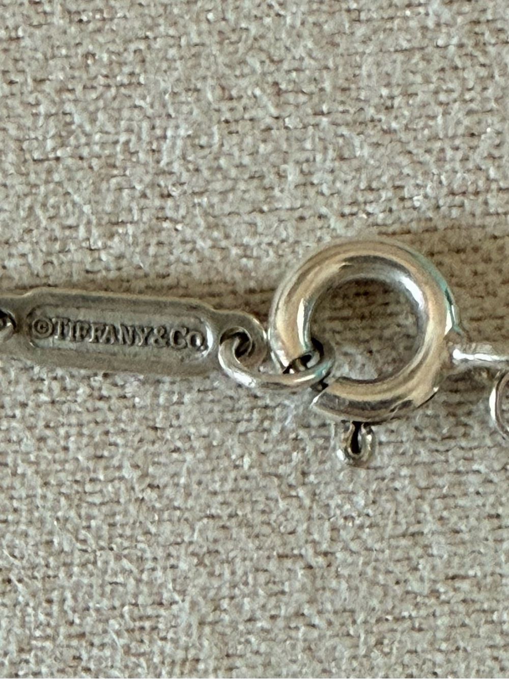 Tiffany & Co. Return to Tiffany “Tiffany Blue” Double Heart Tag Pendant, Mini - Picture 7 of 10